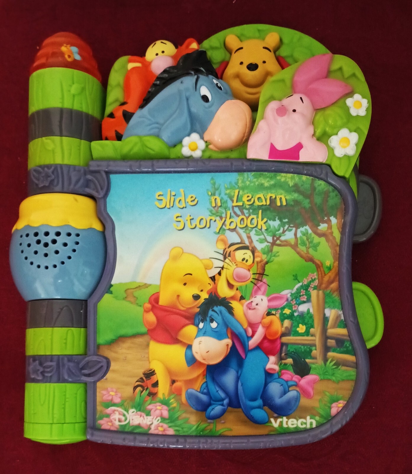 Vtech Disney Winnie the Pooh Slide ‘n Learn Storybook Electronic Interactive Toy