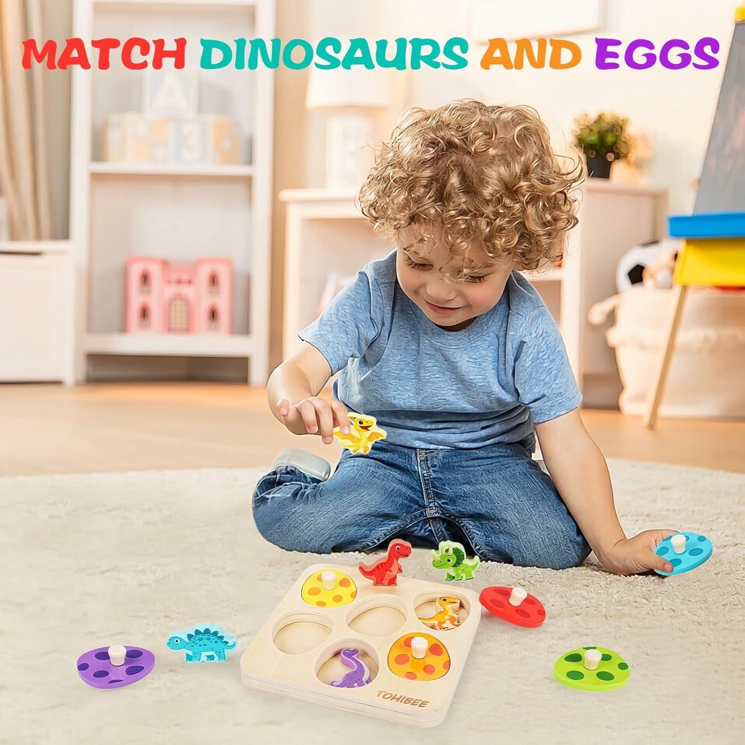 Educational Learning Toys for Toddlers Baby Kids Boys Girls Age 1 2 3 Years Old
