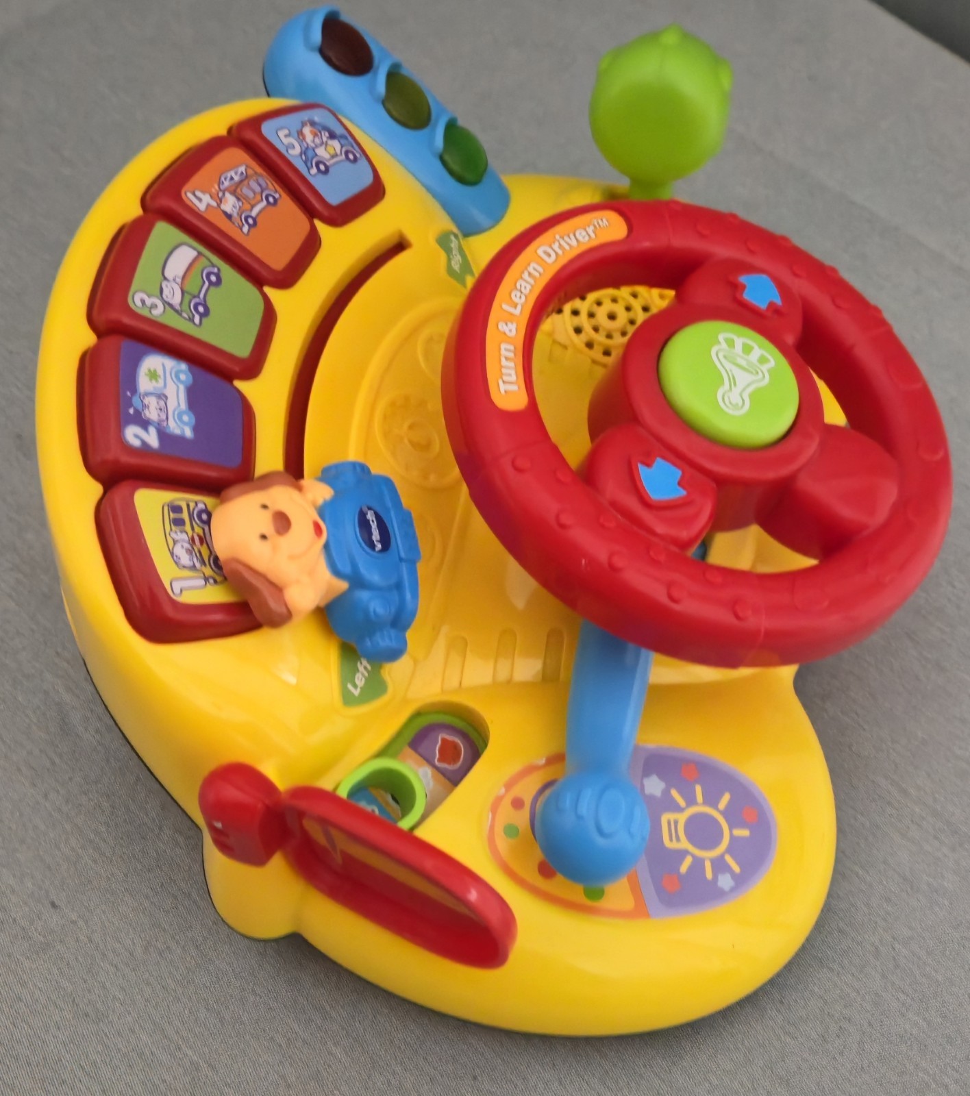 Vtech Turn and Learn Driver Lights And Sounds Tested And Working Good Condition