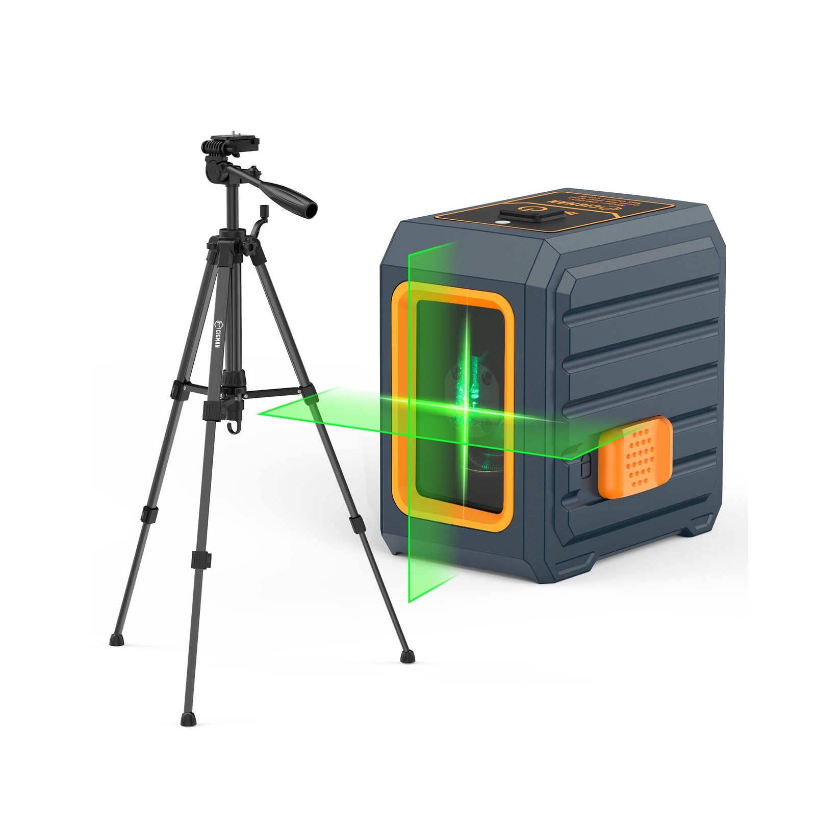 CIGMAN Laser Level with Tripod, (36.6 inch) 100Ft Self-Leveling… FAST USA SHIP