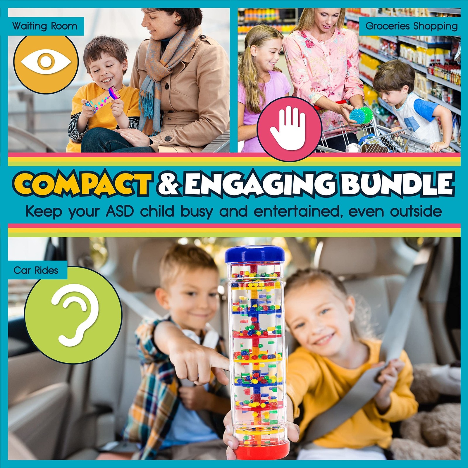 Autism & Prosperity Kids Toys All-Around Sensory Stim Alt Autistic Children S…