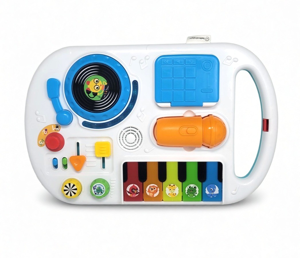 Baby Einstein Mix & Score Composer Infant DJ Turntable Musical Keyboard Toy