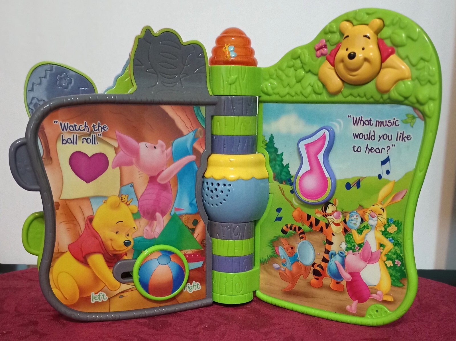 Vtech Disney Winnie the Pooh Slide ‘n Learn Storybook Electronic Interactive Toy