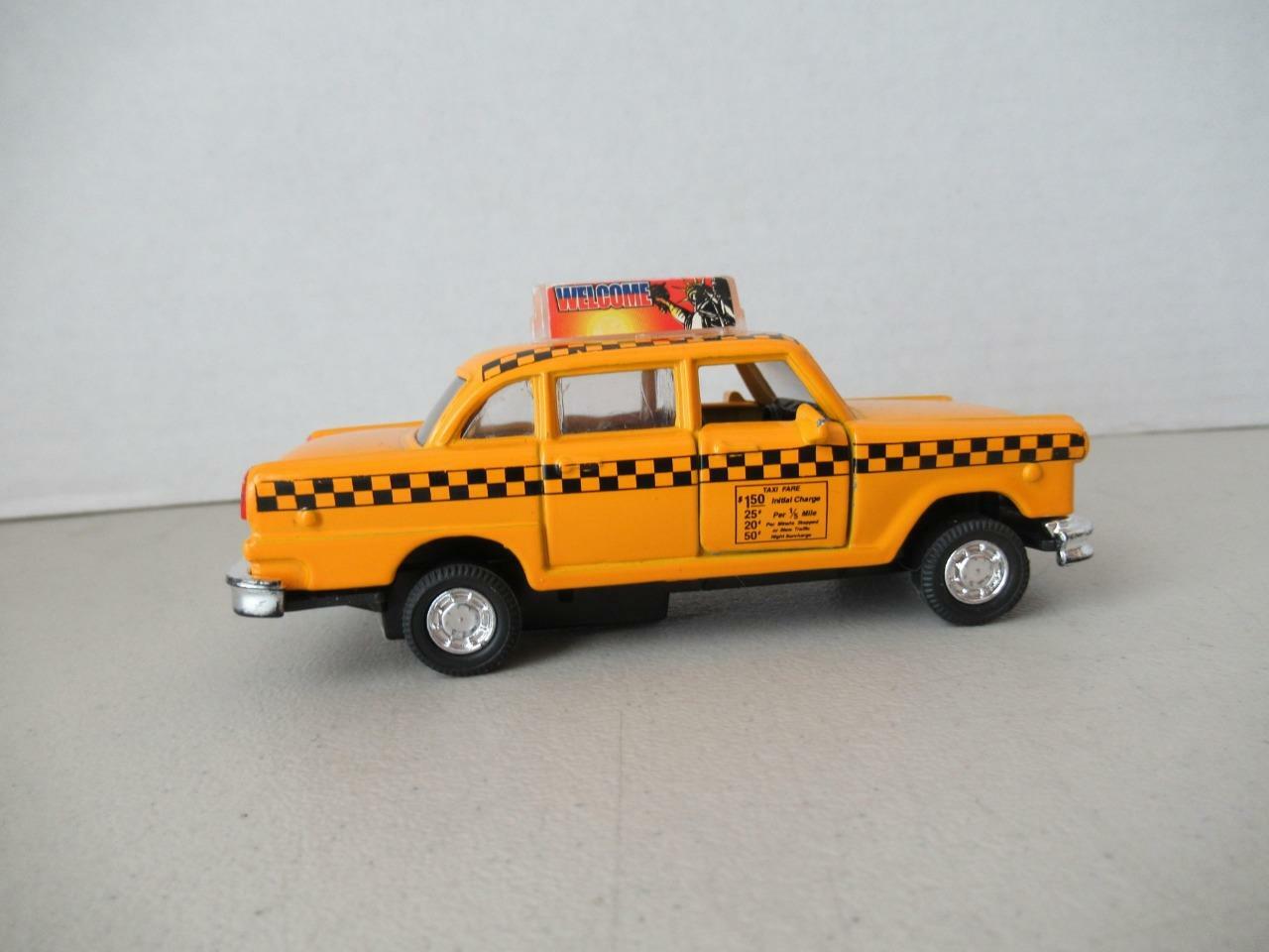 Schylling NYC Taxi in Yellow with Pullback Action