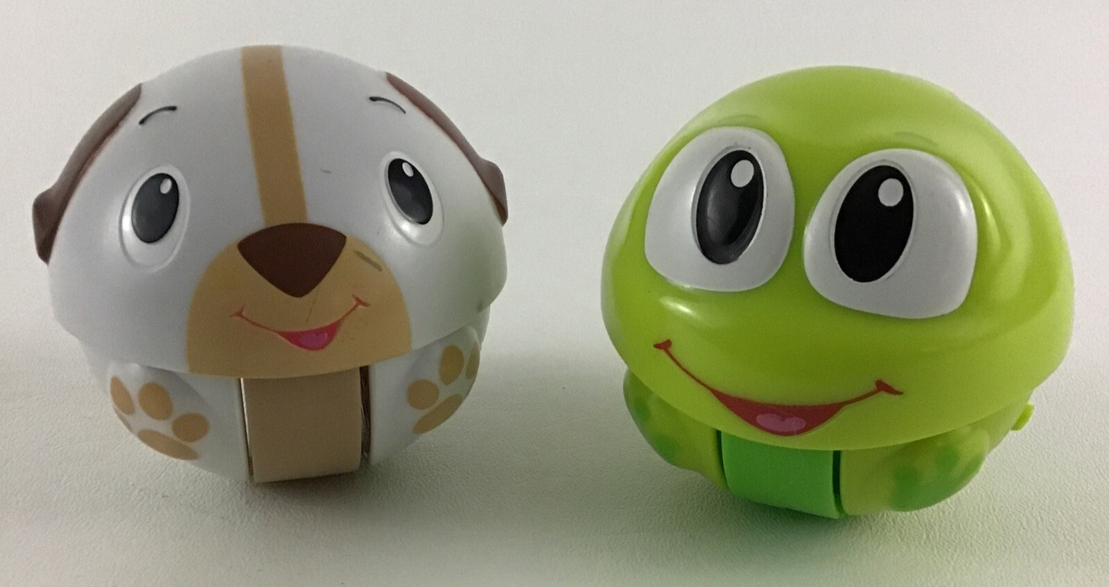 Bright Starts Giggables Wobble & Roll Animal Ball Talking Sound Effects Frog Dog