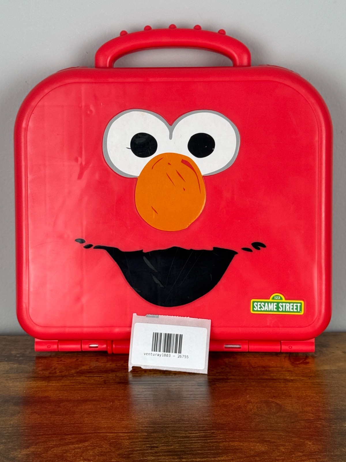 Sesame Street Elmo ABC Carry Case Toy 2014 Hasbro Alphabet Learning Letters