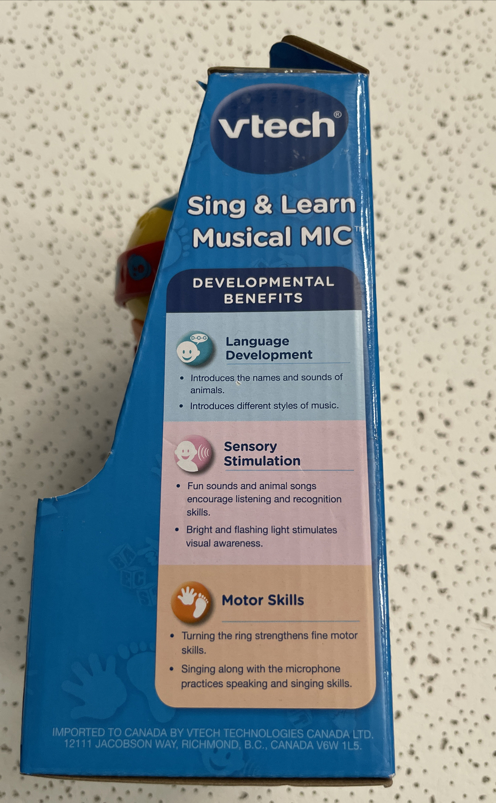 VTech Sing & Learn Musical Mic Microphone Baby Toy