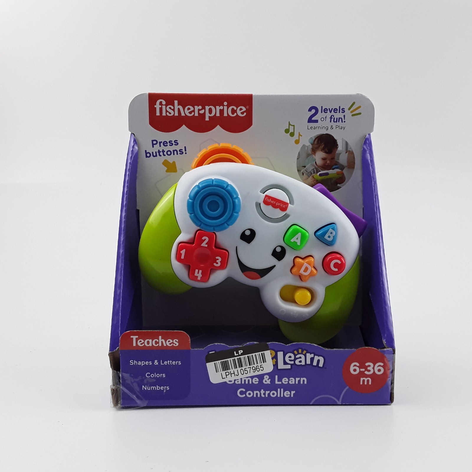 Fisher-Price Laugh & Learn Game & Learn Gamer Controller Baby Toddler Toy Gift