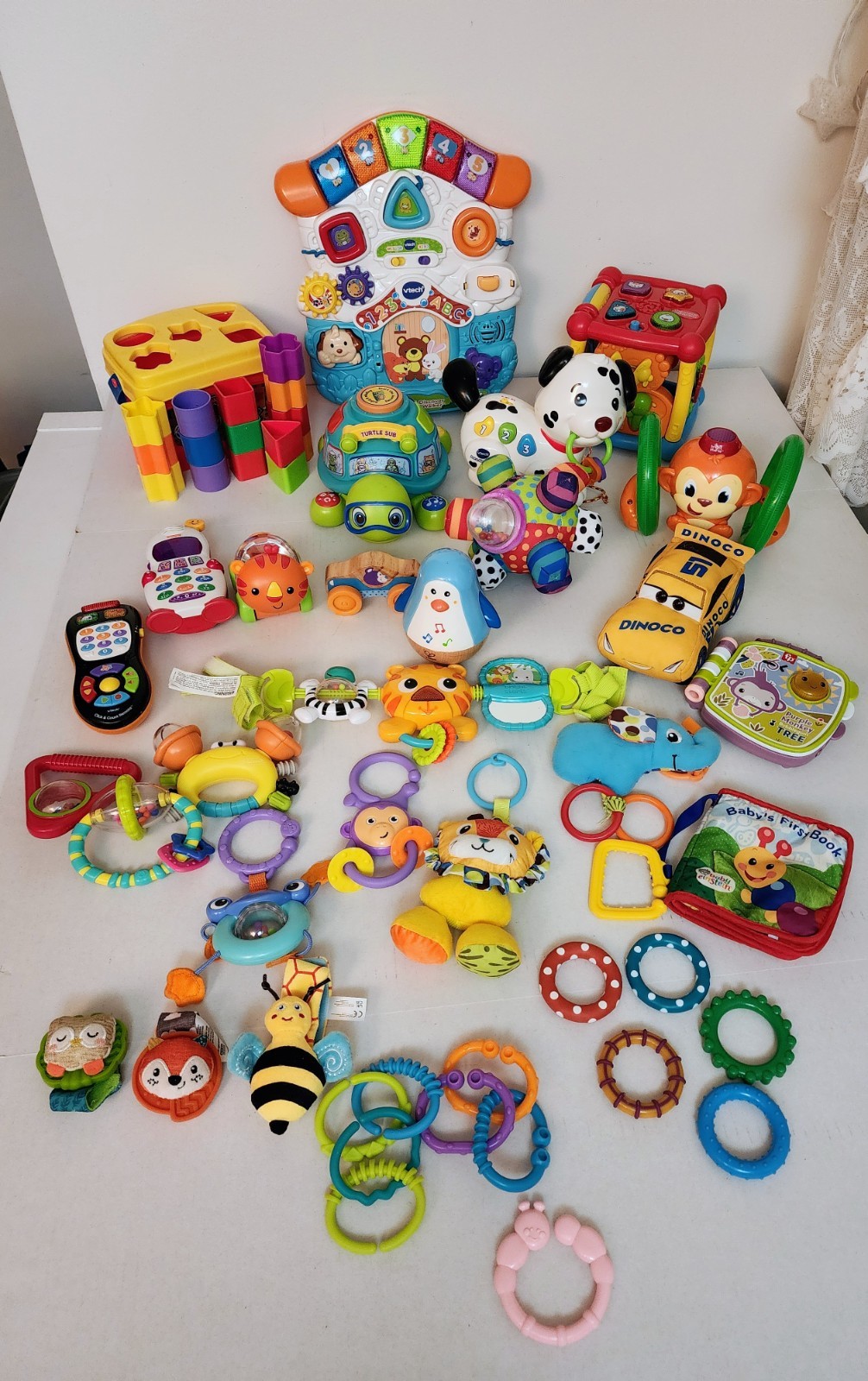 Lot of 40 Fisher-Price Vtech Baby Einst Developmental Baby Toddler Learning Toys