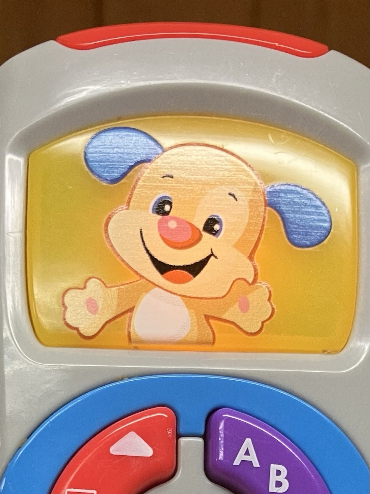 Fisher Price Laugh and Learn Toddler Puppy Phone Remote Toy Tested And Working