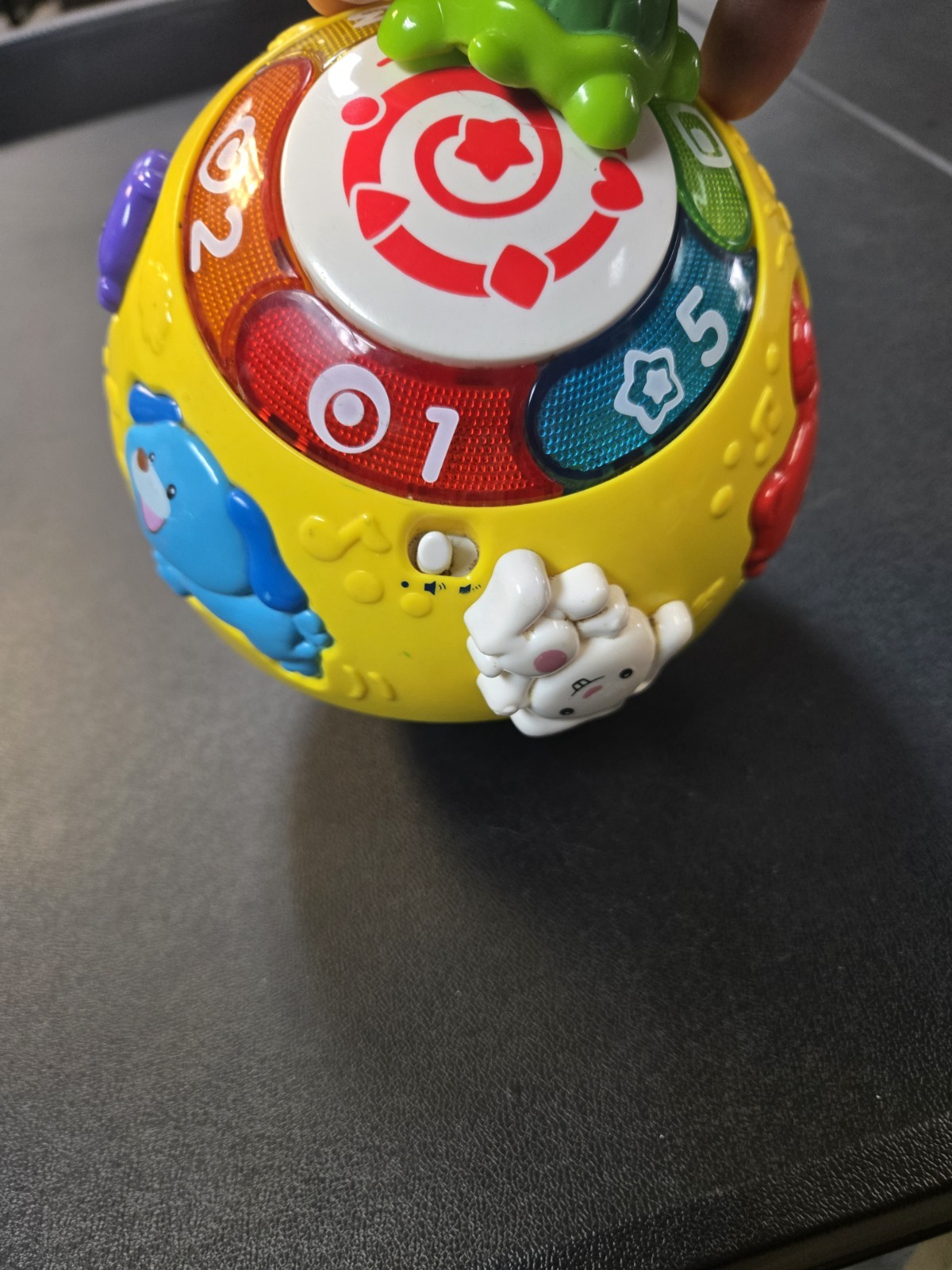 VTech Wiggle and Crawl Ball Toy Tested Works. Light Up Sound