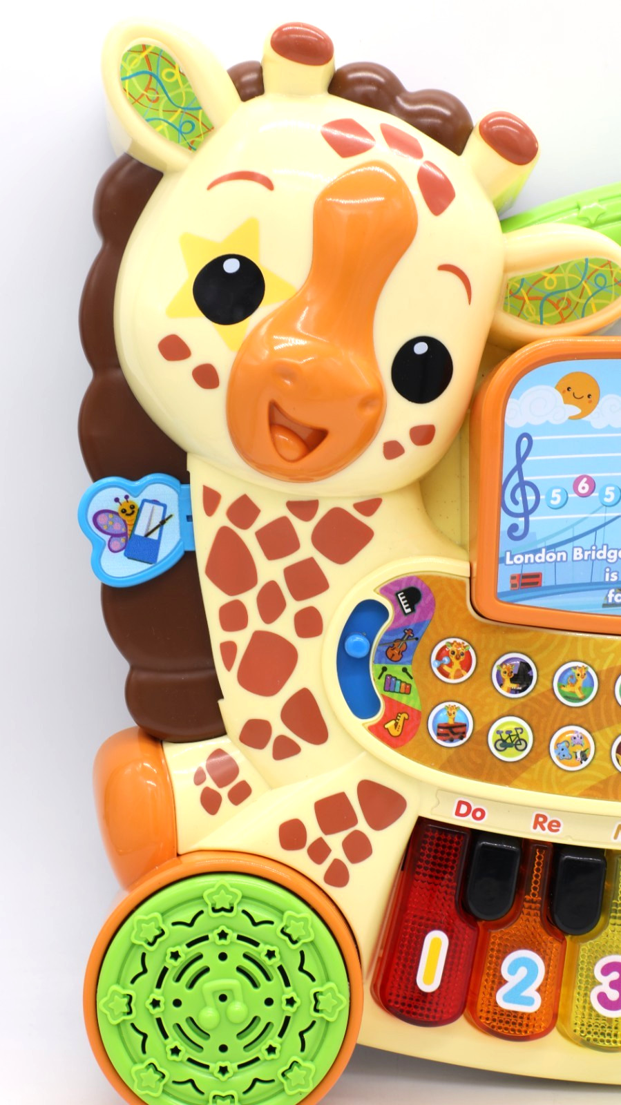 VTech Zoo Jamz Giraffe Piano Interactive Light-Up Musical Toy