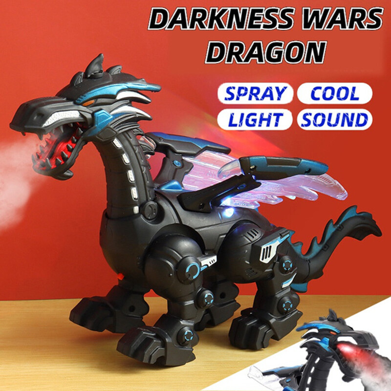 Kids Walking Spray Dinosaur Toys For Boys Age 3-12 Year Old