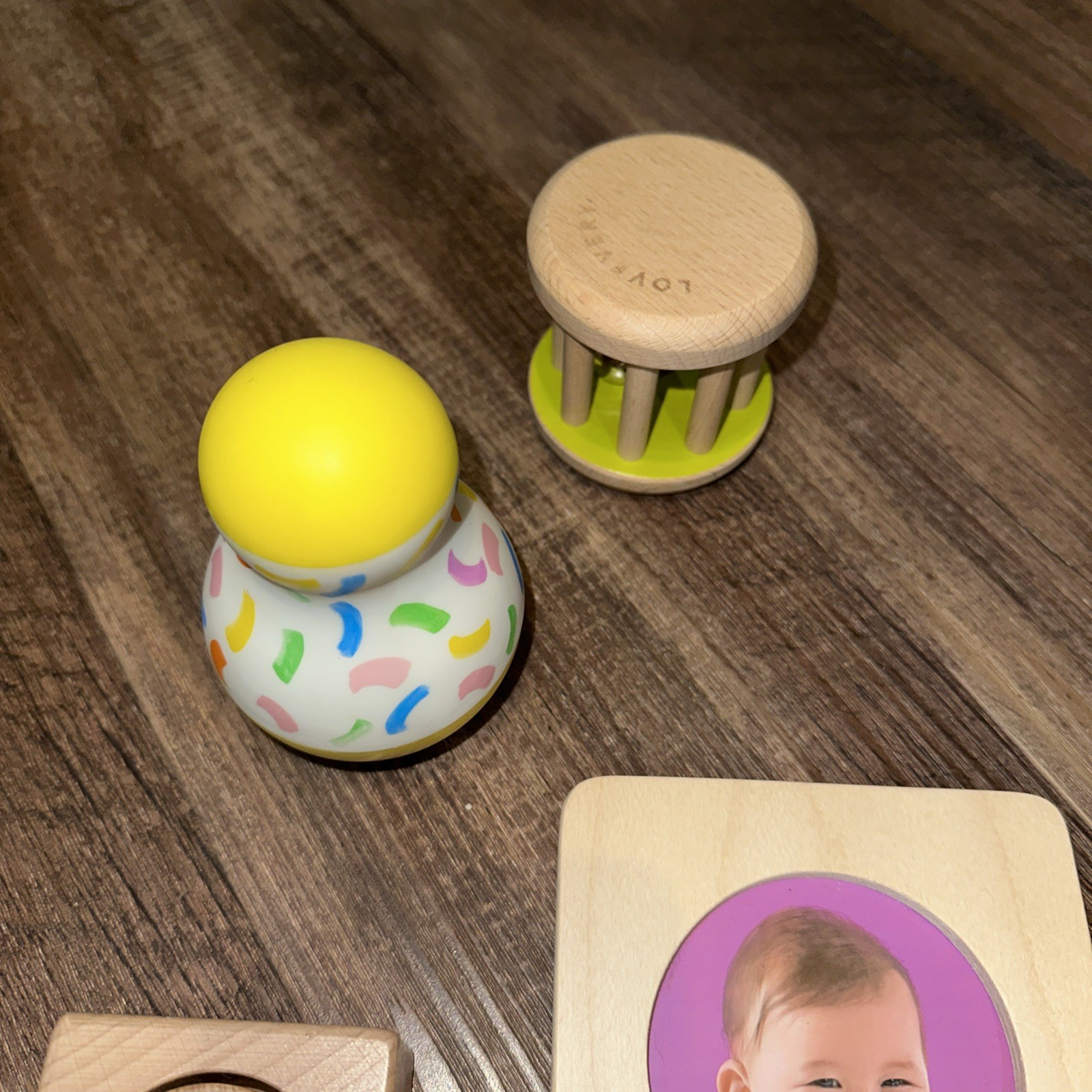Huge LOVEVERY Lot Montessori Wooden Toys Development Puzzle Baby Development