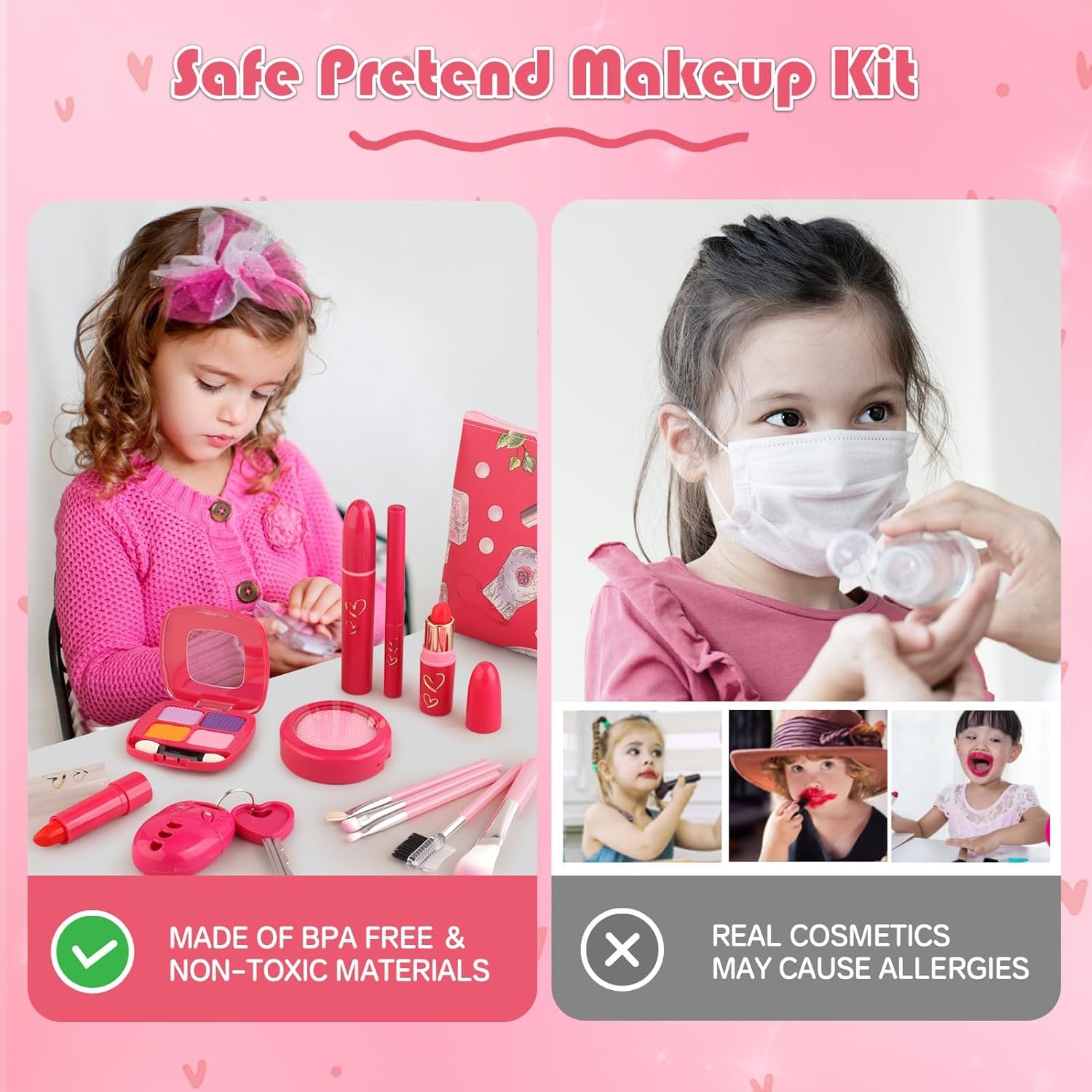 Toys For Girls Beauty Set Kids 3 4 5 6 7 8 9 10 11 Years Age Old Cool Gift Xmas*