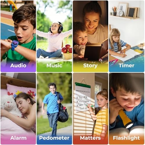 Smart Watch for Kids, Kids Watch Boys Girls with 36 Games Alarm Touchscreen
