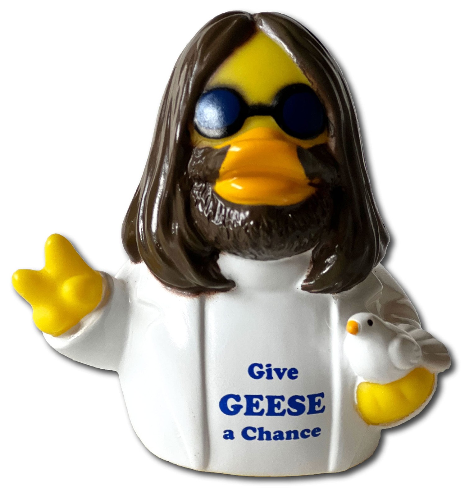 CelebriDucks – Give Geese A Chance – Floating Rubber Ducks – Small