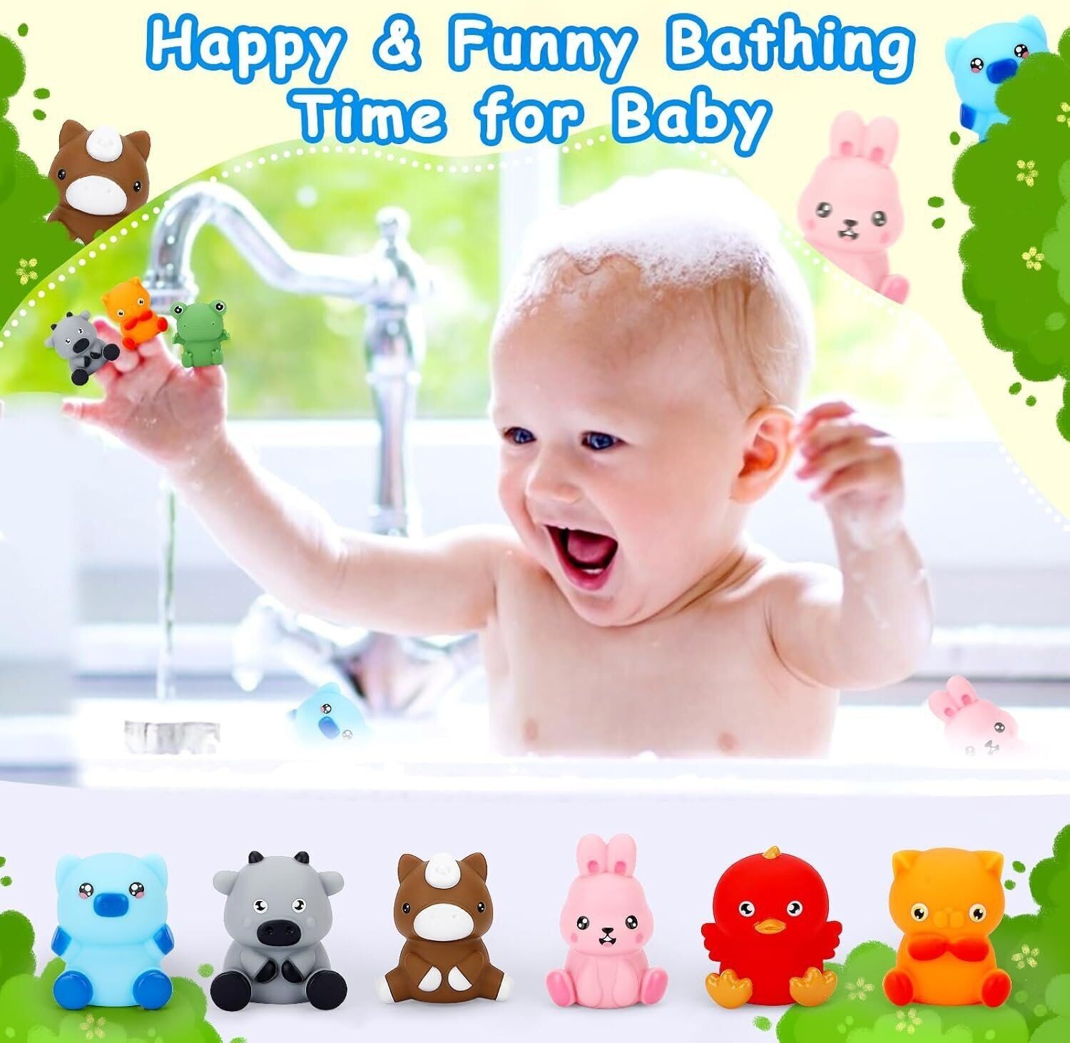 Fine Motor Skill Toys for Toddlers, 30 Pcs Farm Animals Toys