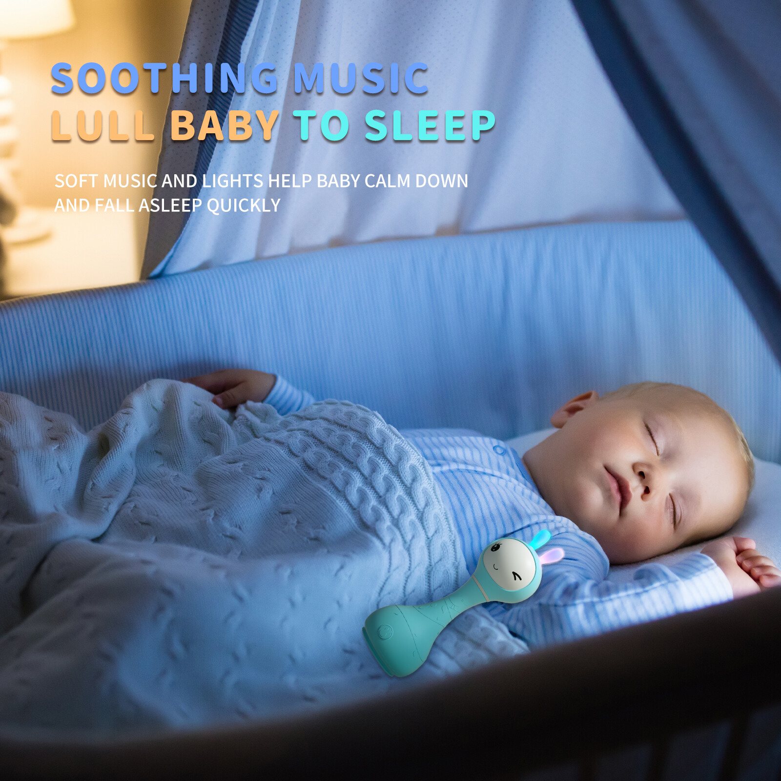 Alilo R1 Smarty – Shake & Tell Rattle w/ Music, Stories and Lullabies