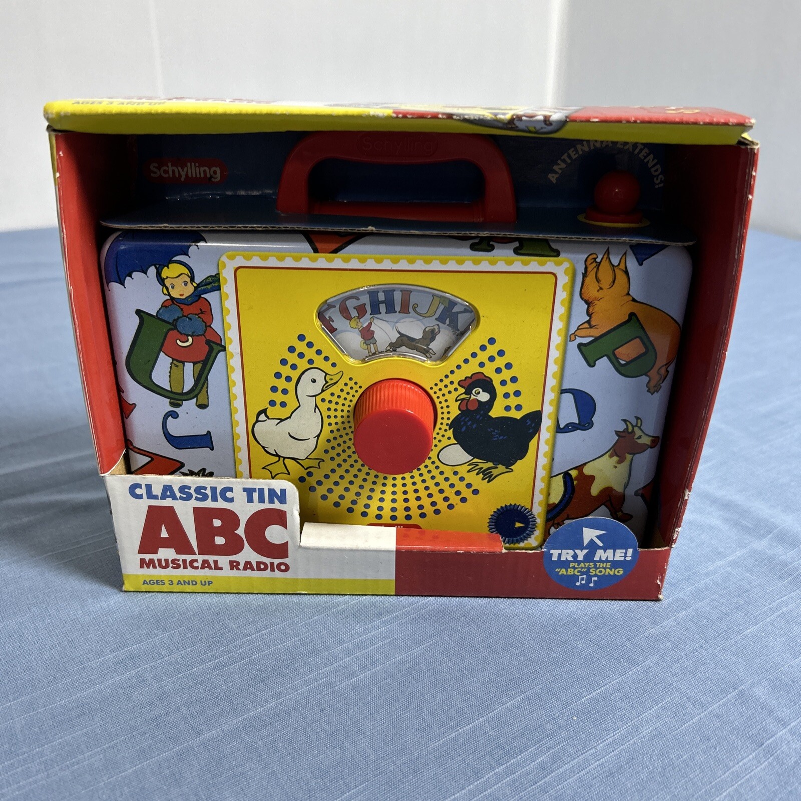 Schylling Classic Tin ABC Musical Radio
