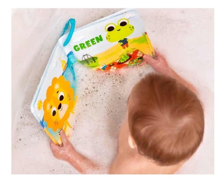 Land of B. Colors Bath Tub Time Educational Baby Toddler Book NEW