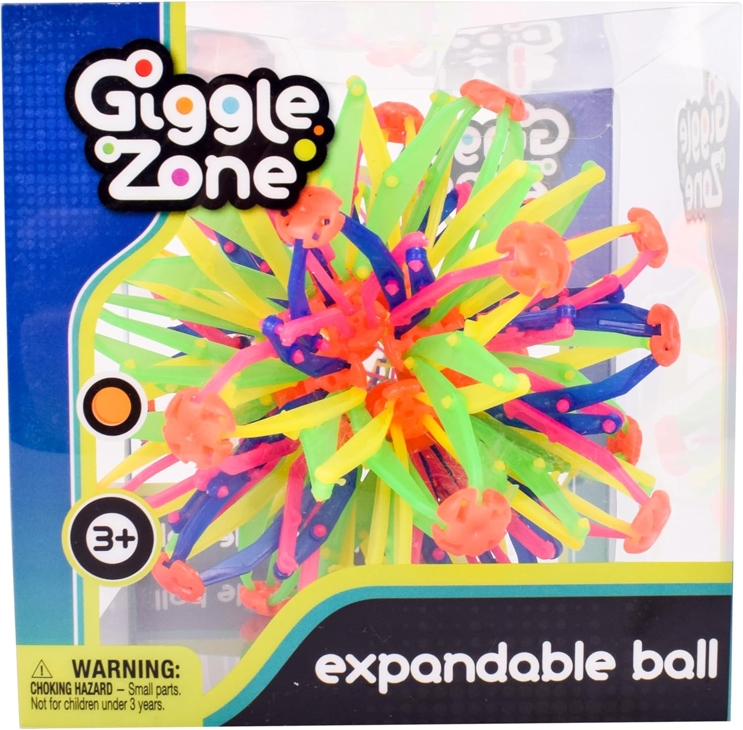 Expandable Ball – Breathing Toy Sphere for Kids & Adults – Expands from 6.5’’ to