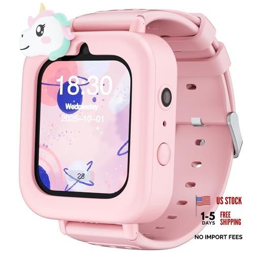 Smart Watch for Kids, Kids Smart Watches Girls, Digital Watch Preschool Pink