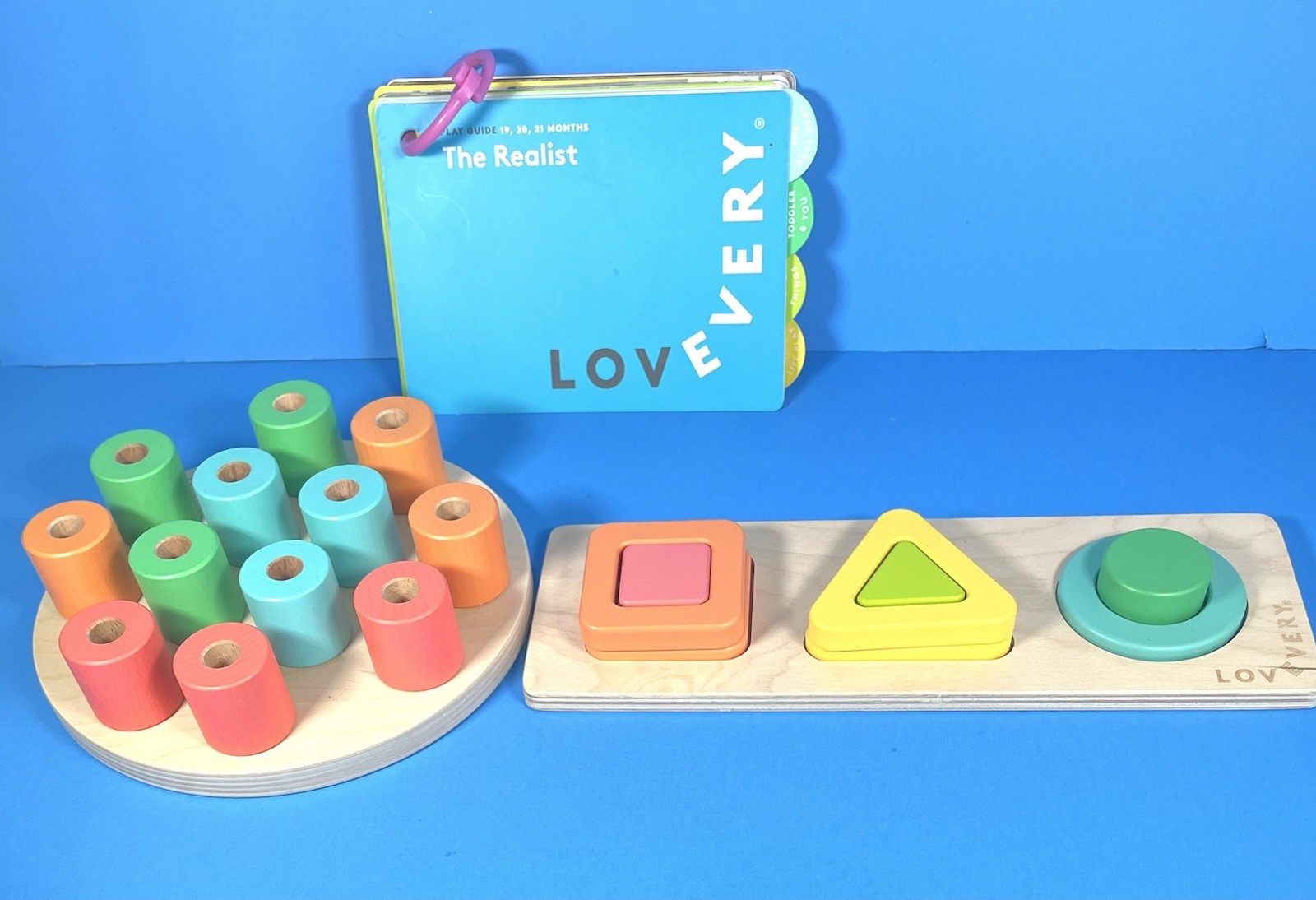 Lovevery Lot Bundle From The Adventurer & The Realistic Kit 16 To 21 Months