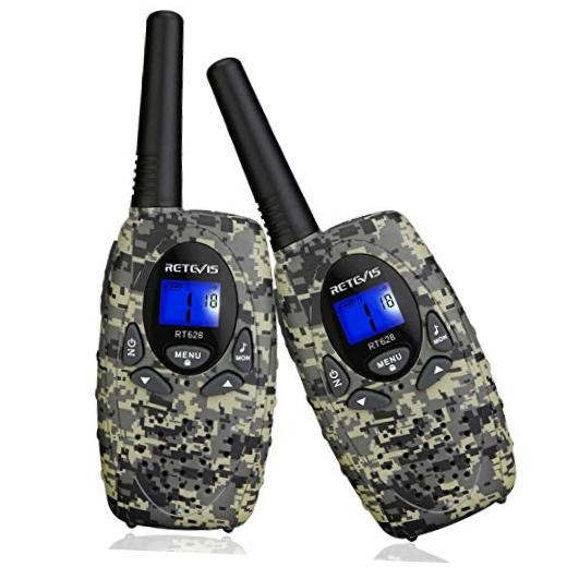 RT628 Kids Walkie Talkies,Army Toys for 5-13 Year Old Boys Camouflage