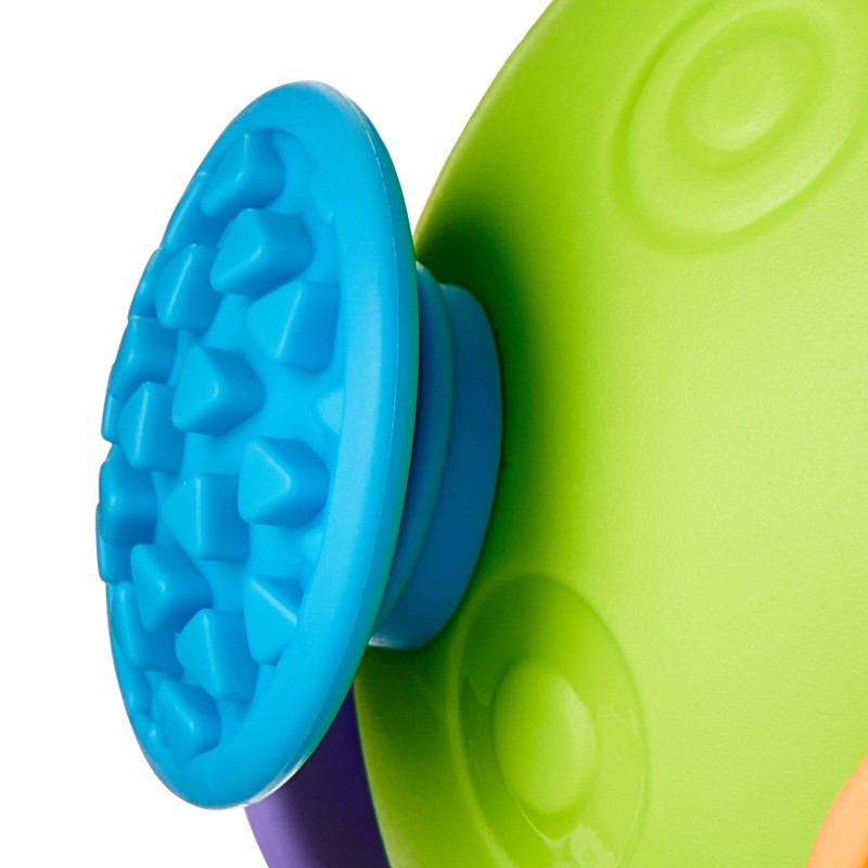 Colorful Bouncing Sensory Play Ball Toy Kids Ages 12M Interactive Fun Gift New