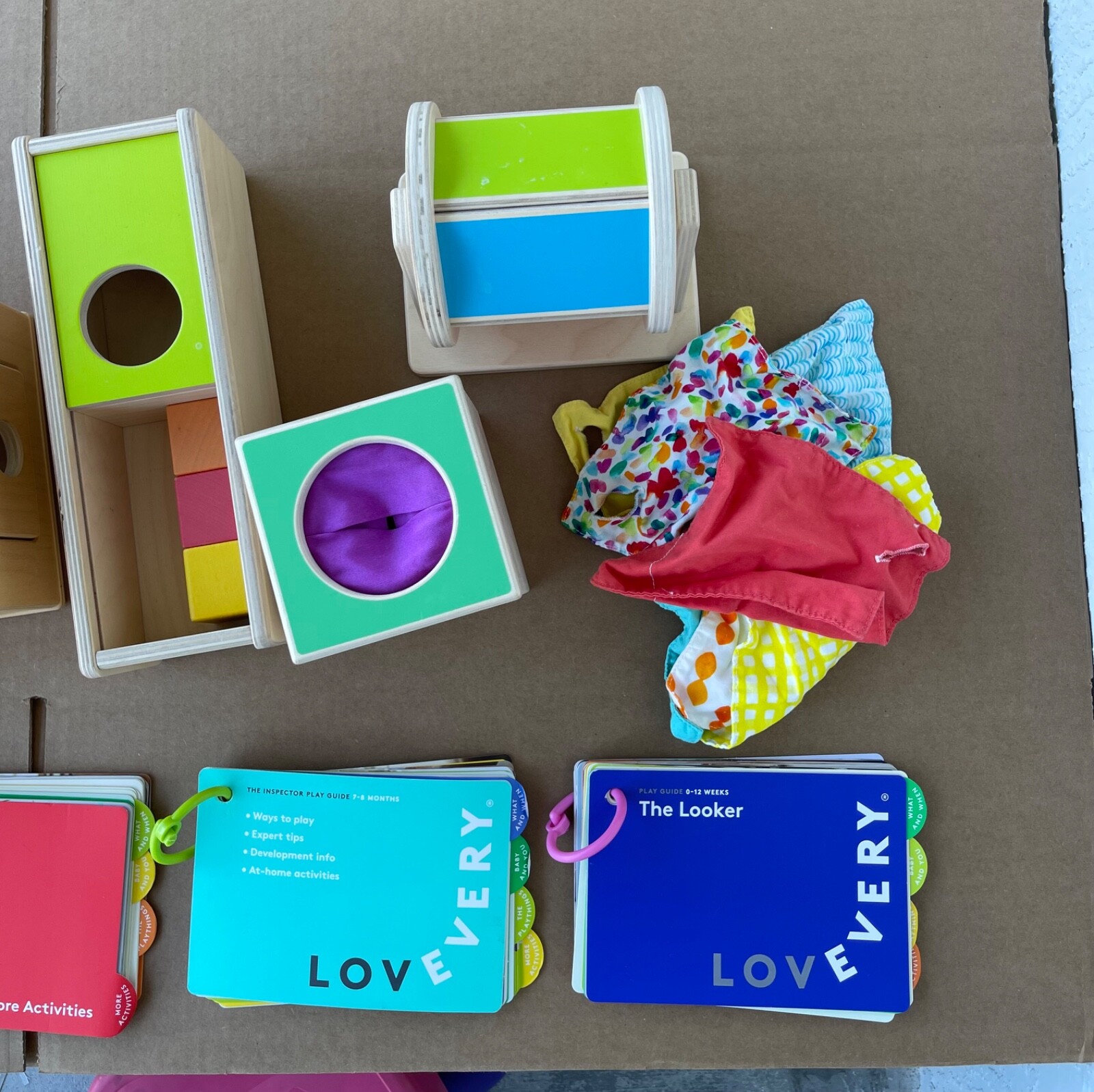 Large LOVEVERY Lot Montessori Wooden Toys Development Puzzle Baby Development
