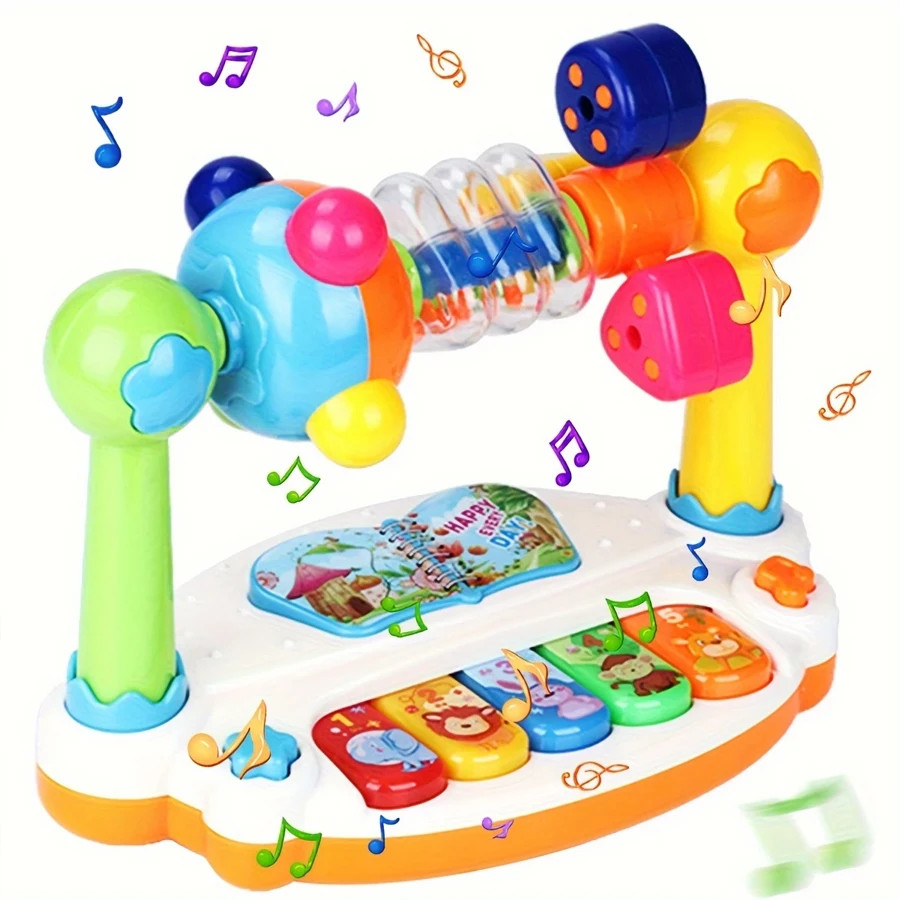 Musical Toys For Kids Girls 1-3 Year Olds Toddlers Drum Set Educational Gifts