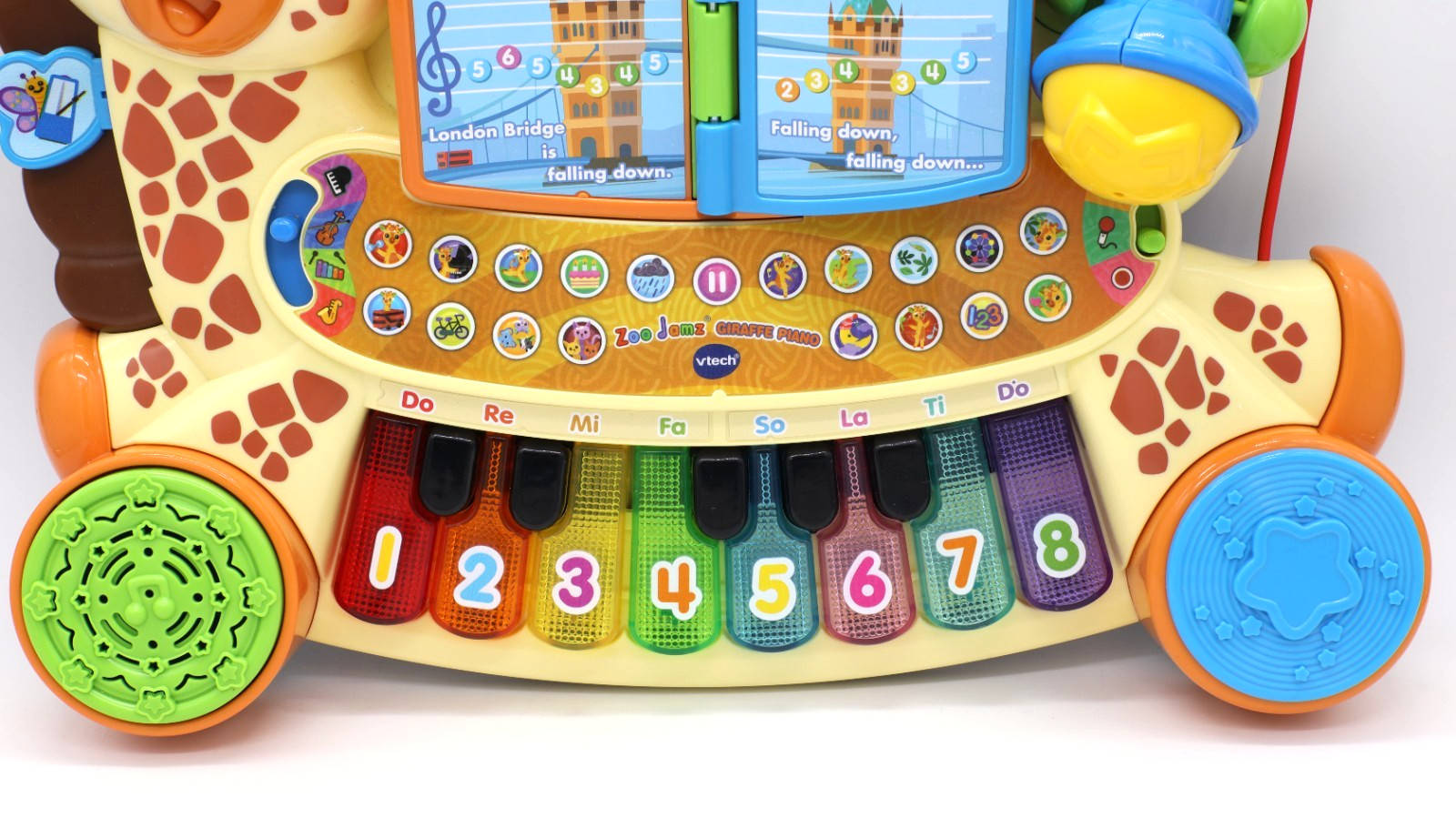 VTech Zoo Jamz Giraffe Piano Interactive Light-Up Musical Toy