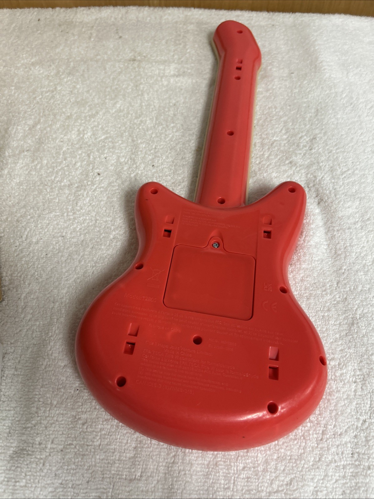 Baby Einstein Musical Wooden Electric Guitar Toy Strum Along Songs Montessori