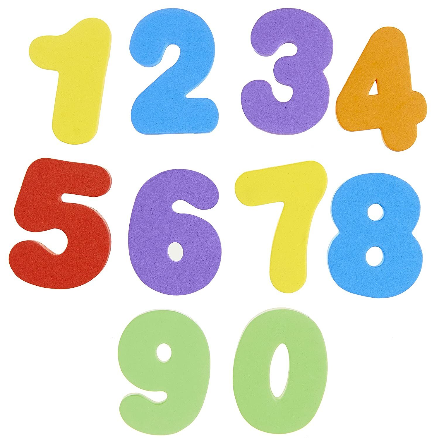 MUNCHKIN 36 BATH FLOATING LETTERS & NUMBERS, 3.15 IN TALL, STICKS TO WALL