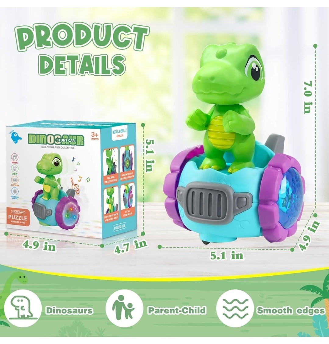 Dinosaur Robot Toys for Kids 2-6 Years Old