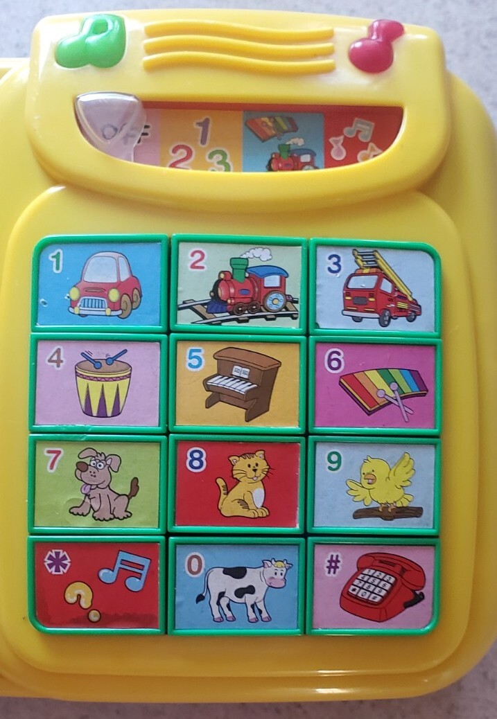 Learning Phone Play to Learn Lights & Sounds School Plays 40 Songs Toy Children