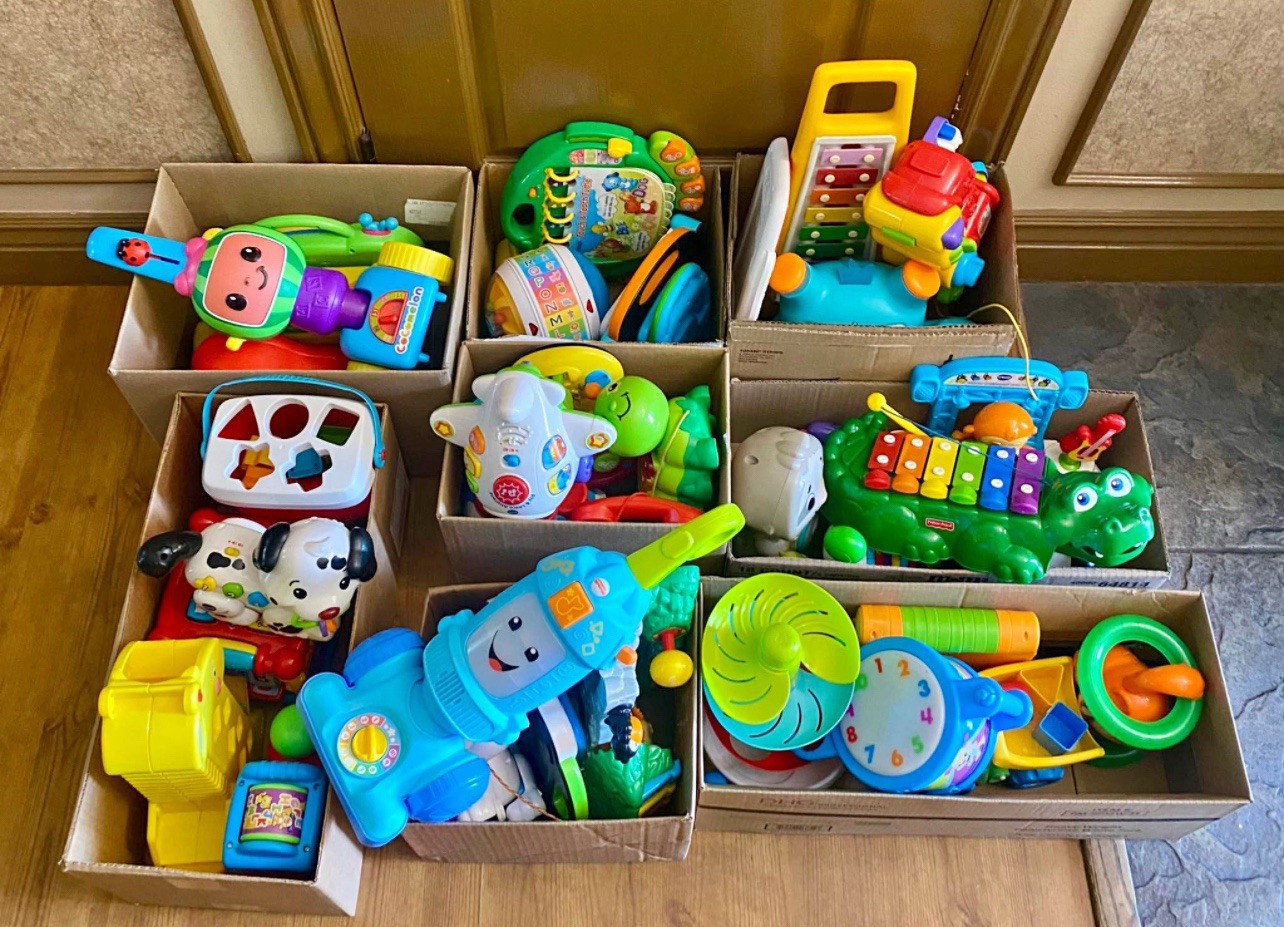 Box Of Random Toys, Teethers, Baby Toys, Unisex Toys