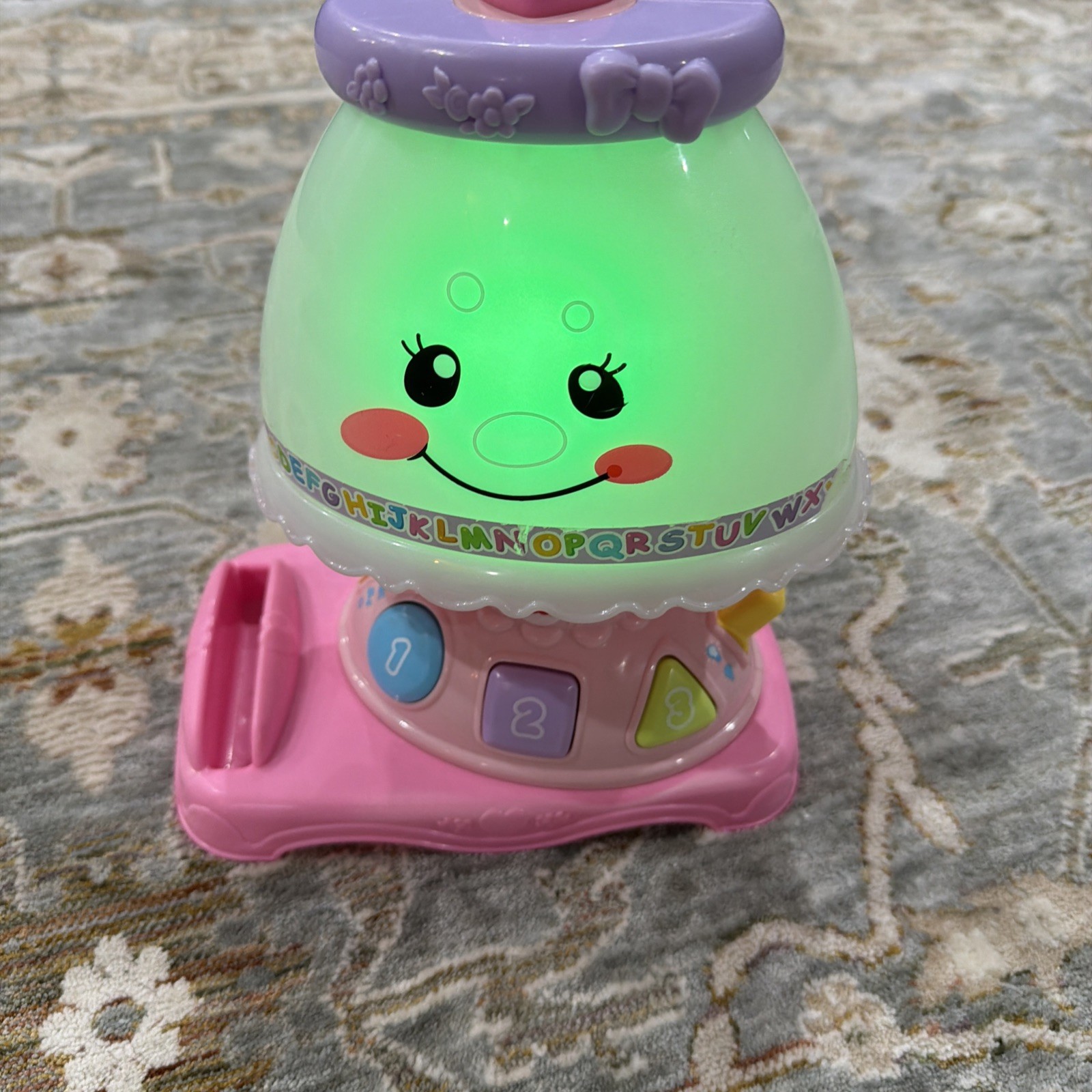 Fisher Price Laugh & Learn My Pretty Learning Lamp Works 6-36 Mos Toy