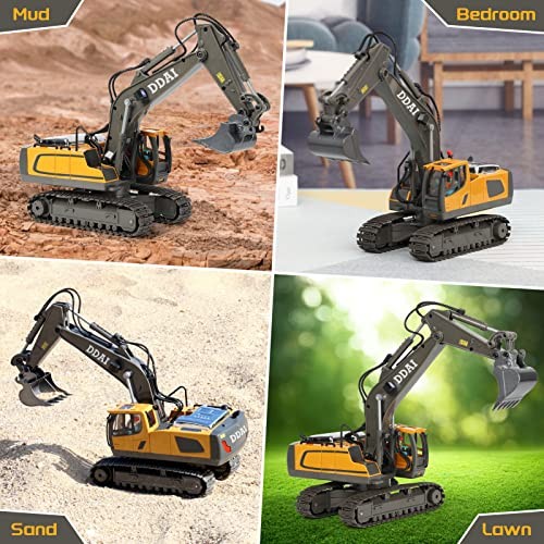 Toys for Boys 8-12 Kids Best Gift Ideas for Age 3 4 5 Remote Control Excavator