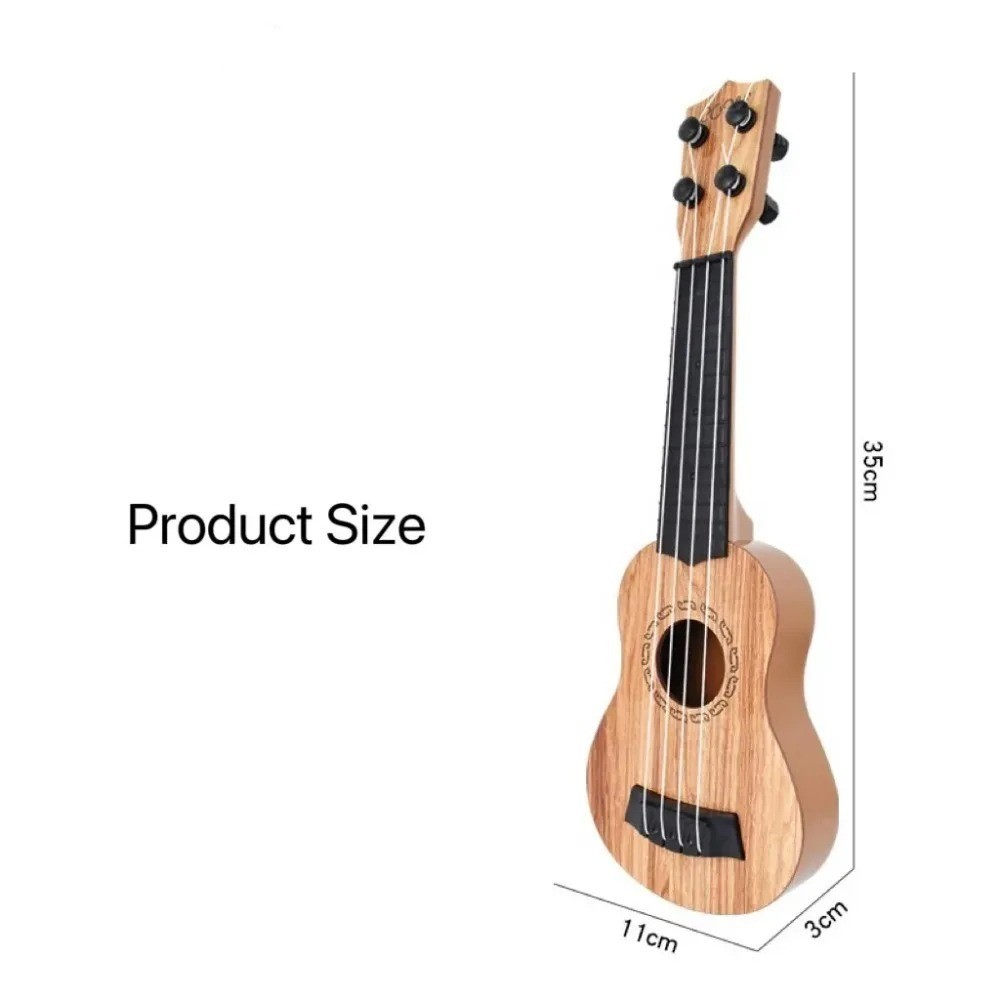 Kids Guitar Toy 35cm Ukulele Style Musical Instrument Toy for Children