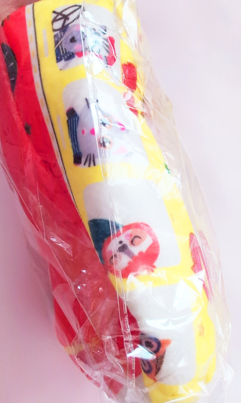 Fabric Bus Plush Baby Toy Colorful Montessori Tactile Sensory Educational NWT
