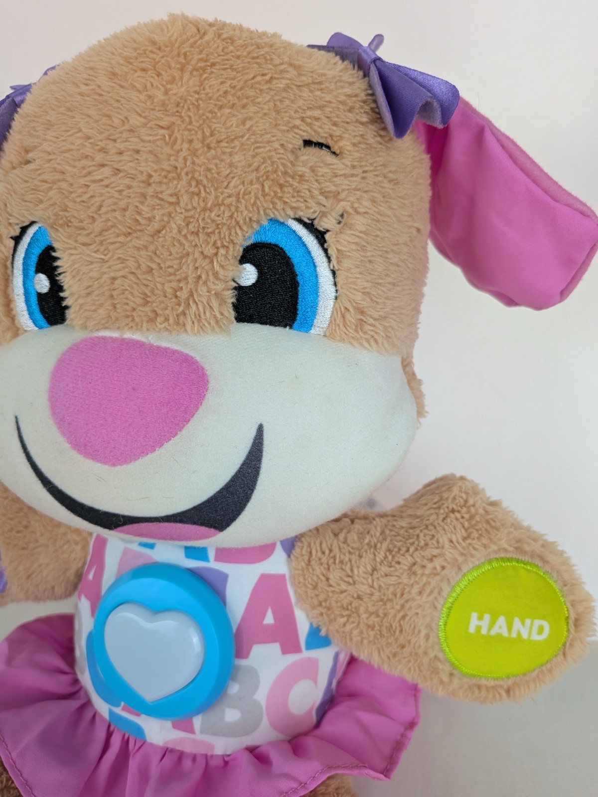 Fisher Price Laugh and Learn Smart Stages ABC Girl Puppy Dog Interactive