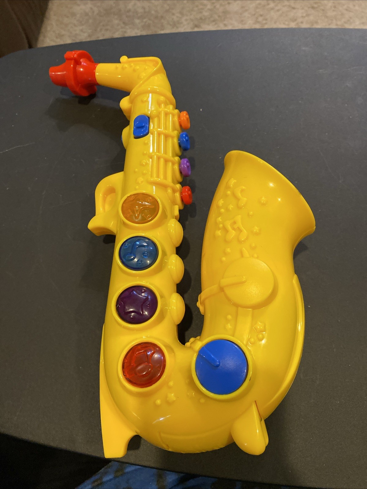 Vintage Small World Toys Saxophone As Seen In Baby Einstein