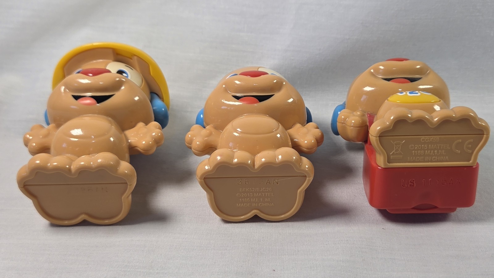 Fisher Price Laugh And Learn Puppy Dog Figure Rattle Set Of 3