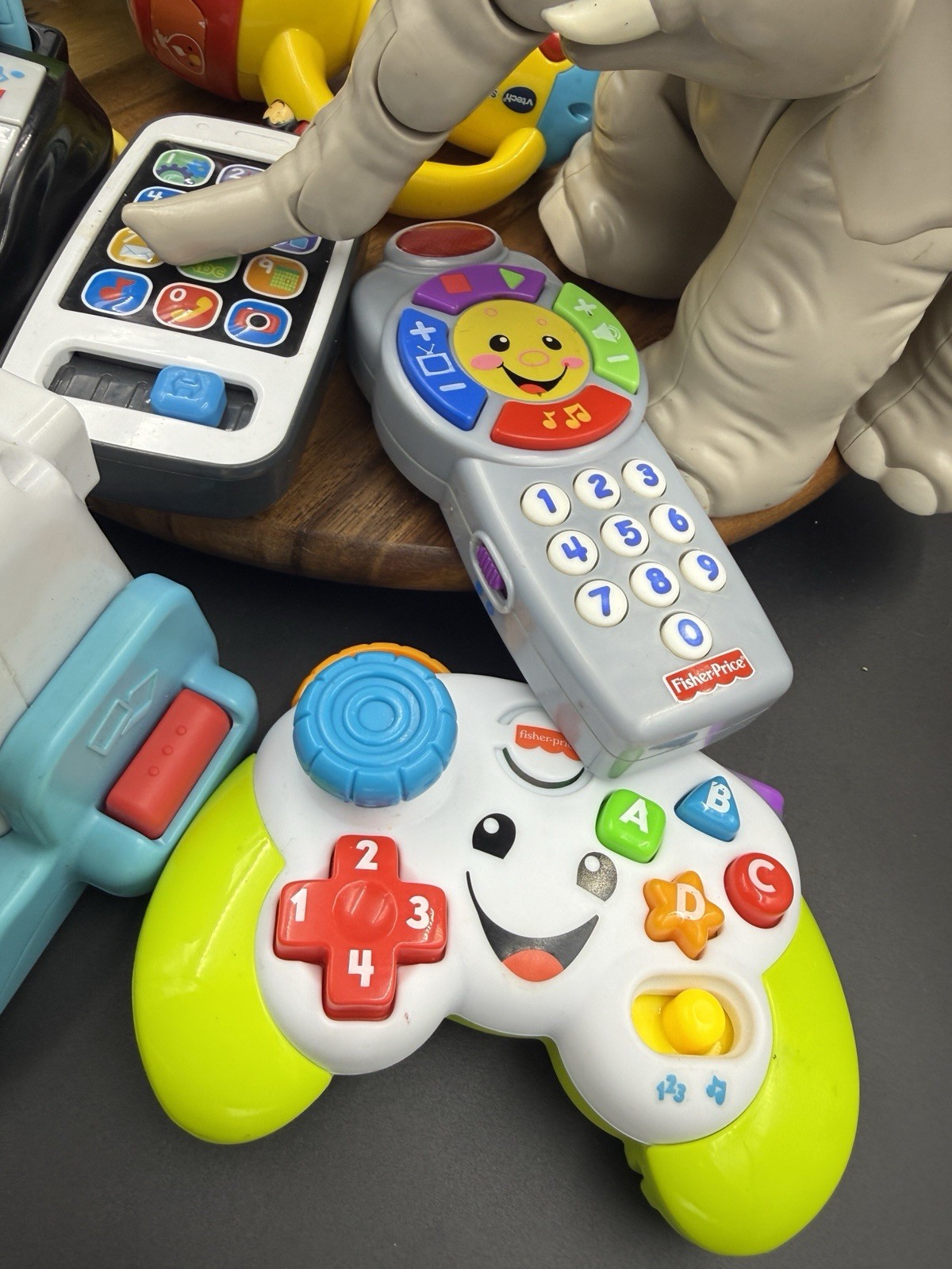 VTech/Fisher Price Toddler & Baby Toy Lot Imaginary Animal Device House 12 Piece