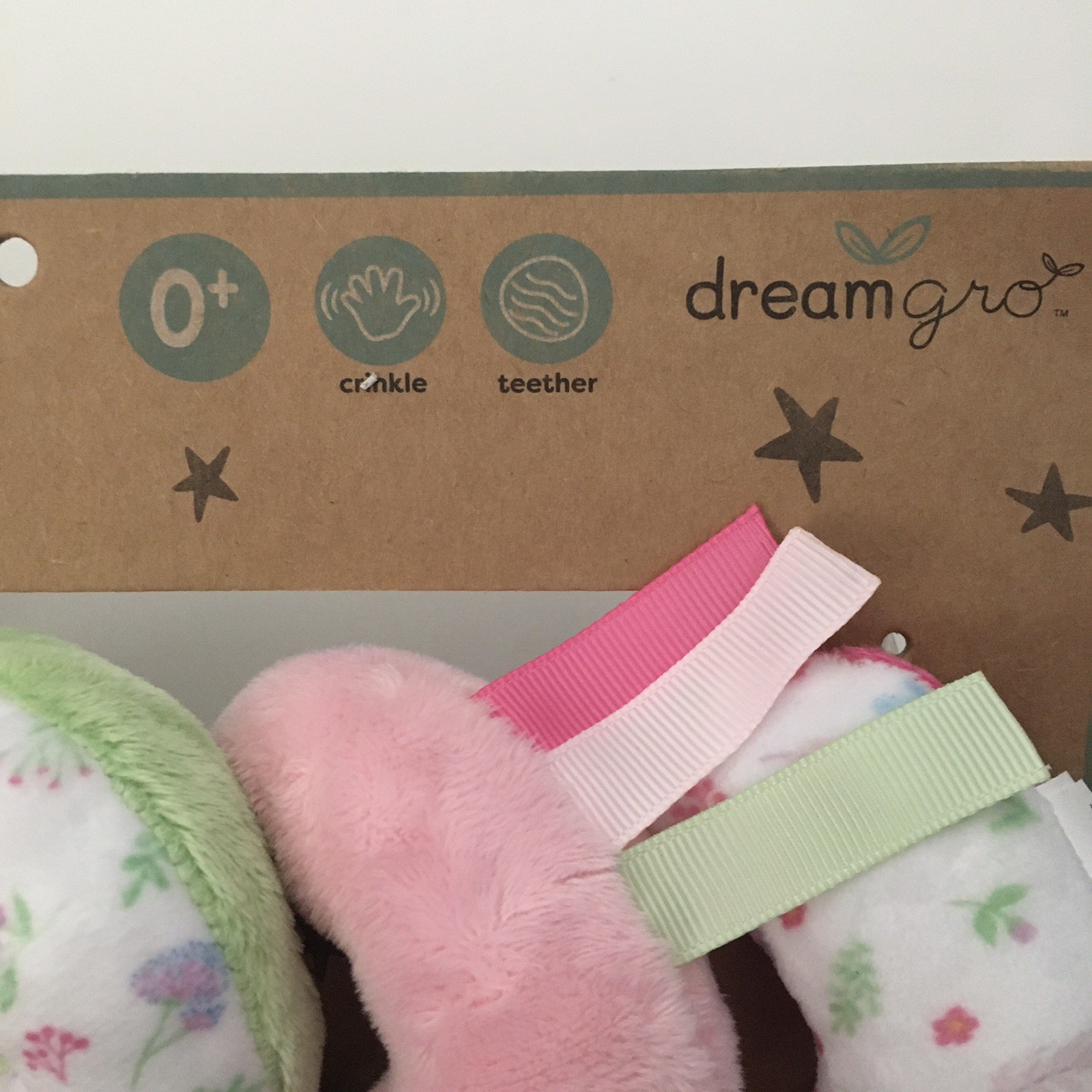 NEW Spiral Activity Soft Baby Toy Pink Soothing Sensory Activities | DreamGro
