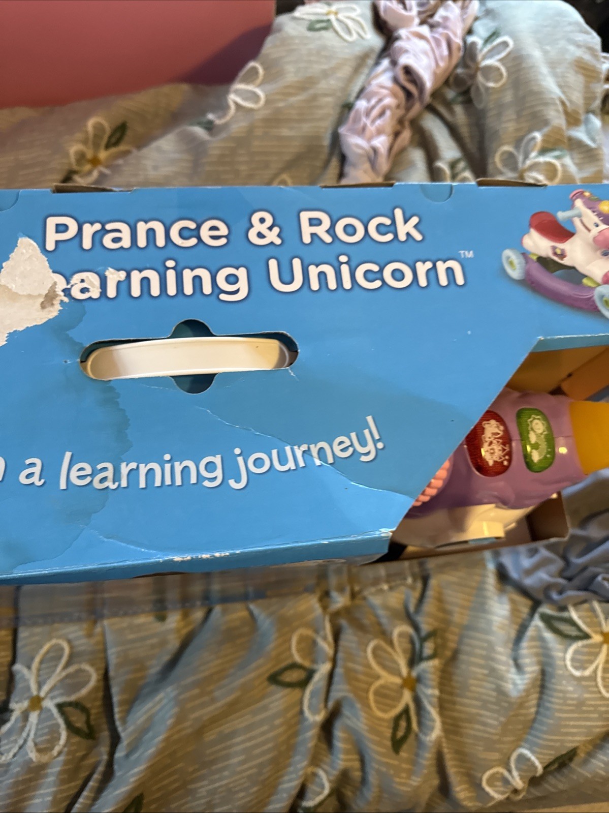 VTech Prance and Rock Learning Unicorn 12 to 36 Months New Rocker Ride On Horse