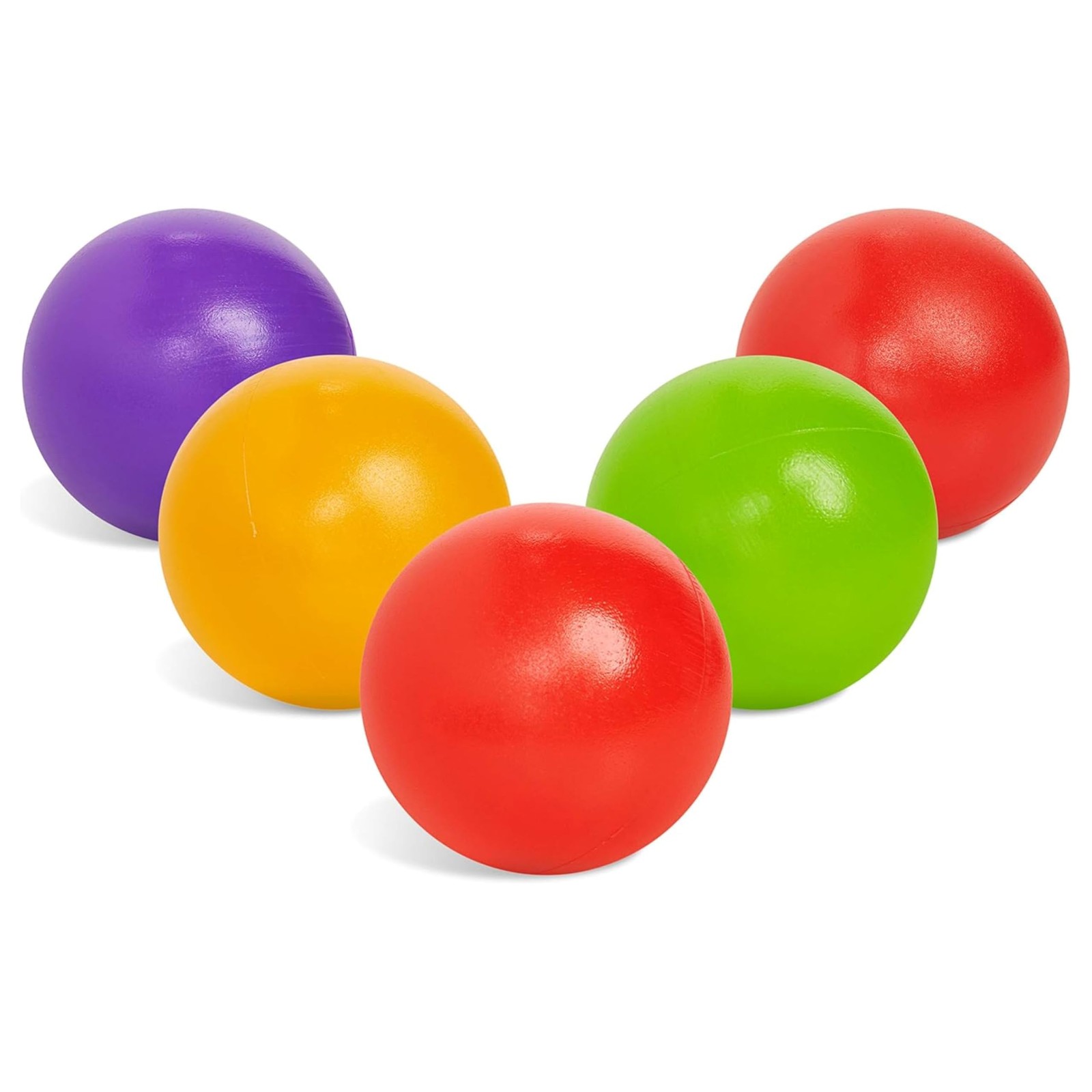 Botabee Set of 5 Multi-Colored Replacement Ball for Ball Popper Toys – Vibrant