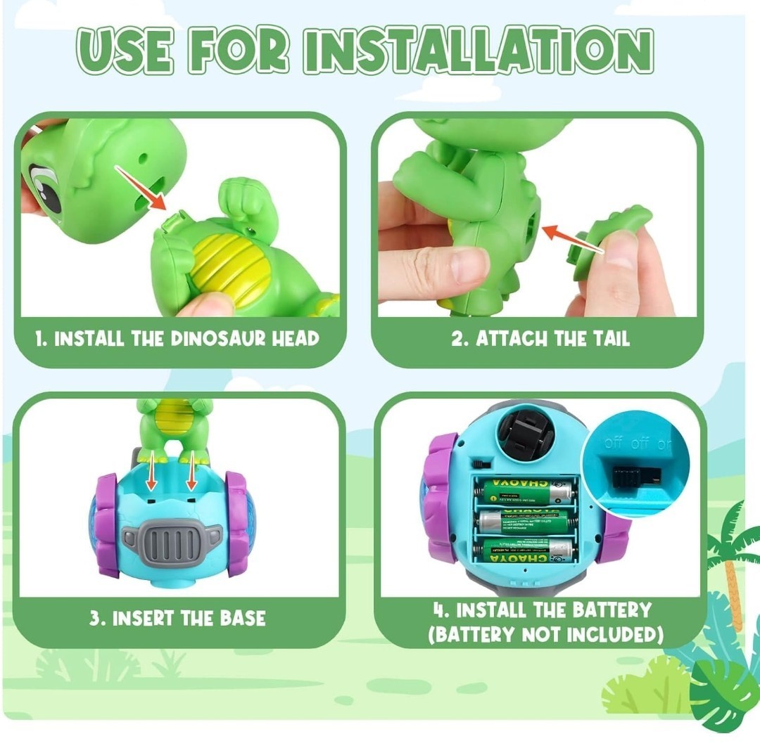 Dinosaur Robot Toys for Kids 2-6 Years Old